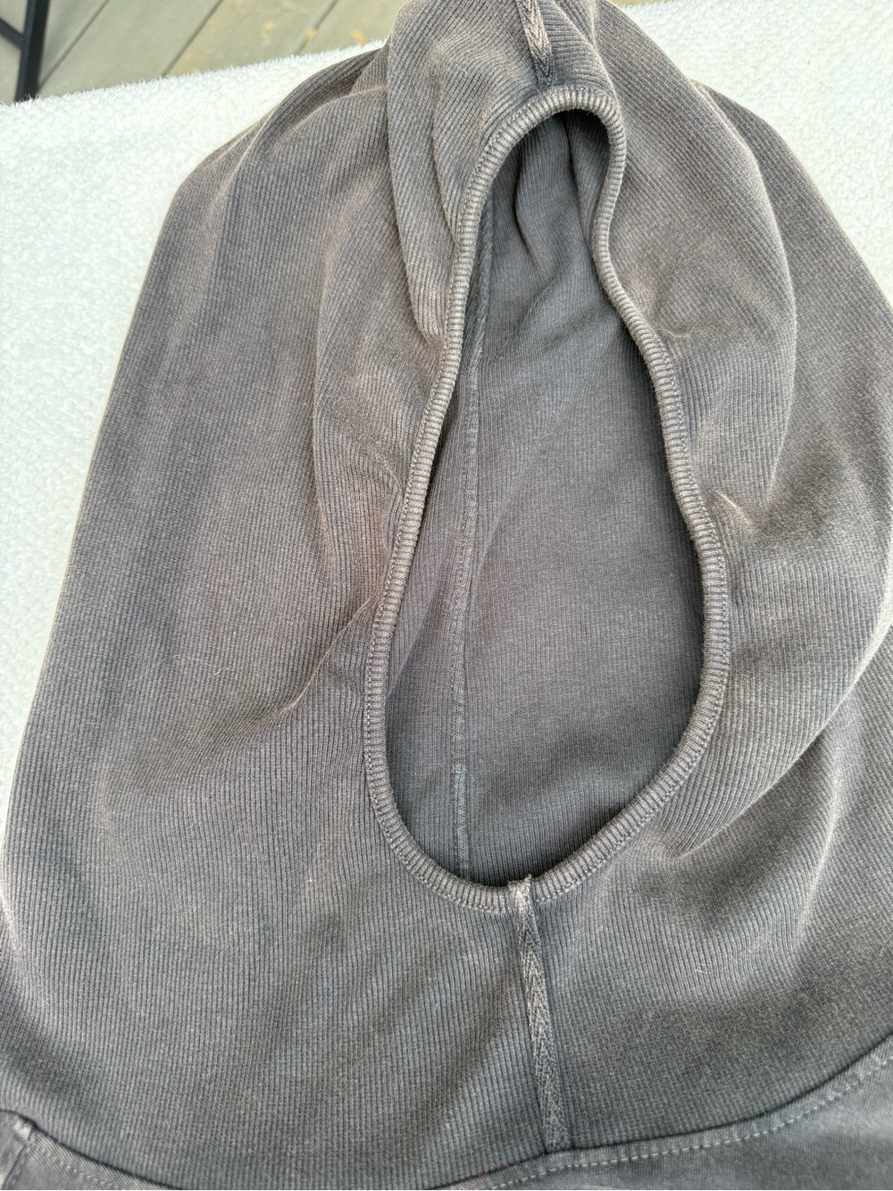 We The Free Women's Black/ gray Hooded Pocket Sweatshirt - Picture 4 of 7